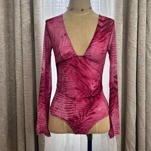 Guess Women's Pink Bodysuit